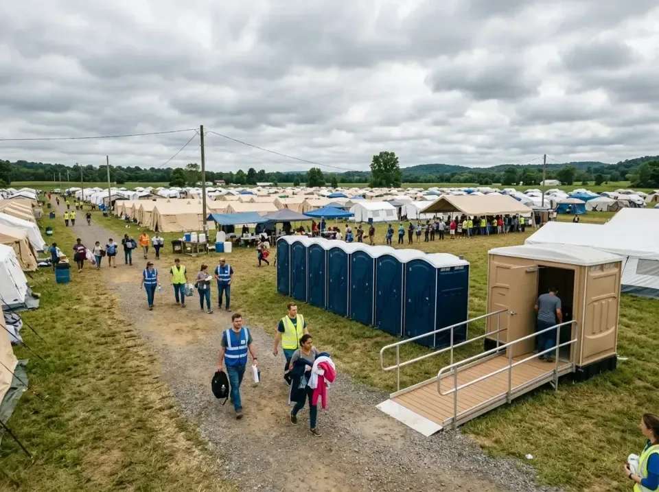 disaster-relief-camp-restrooms-010 — frequently asked questions, Dumpster & Portable Bathrooms Rental in Plaquemine, LA